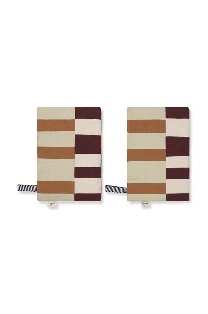 Μονωτικό βοήθημα κατσαρόλας ferm LIVING Section Pot Holder 2-pack 1104268709 πολύχρωμο AA00