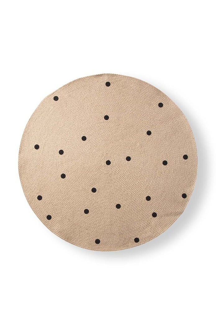 ferm LIVING covor de iută Jute Carpet S/O100 cm bej 8163.