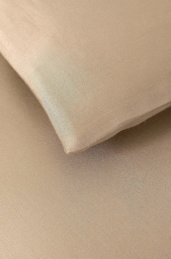 Dnevna soba in spalnica Bombažna prevleka za odejo BOSS BLINEA Beige 200 x 200 cm 1040997 bež