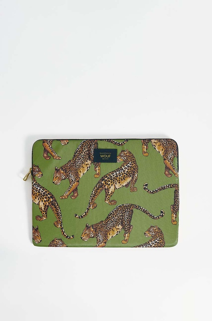 WOUF Husa laptop Olive Leopard 15" & 16" multicolor SB240029