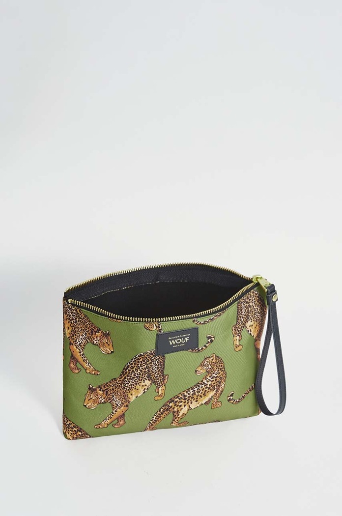 Accesorii WOUF poseta Olive Leopard XL MXA240029 multicolor