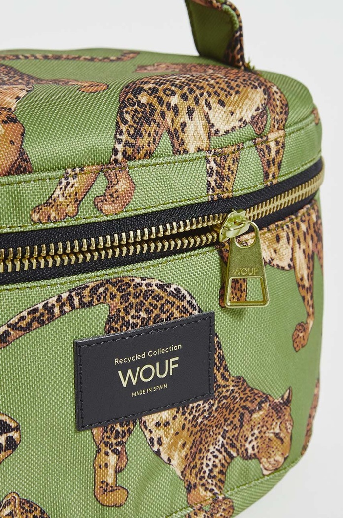 Kosmetická taška WOUF Olive Leopard MX240029 vícebarevná AA00