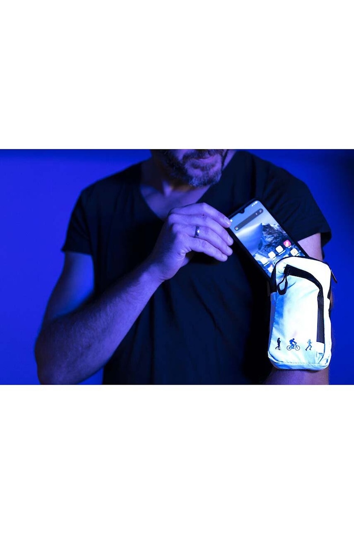 Θήκη για τον ώμο TROIKA Arm Lightning γκρί TRABG03.GY