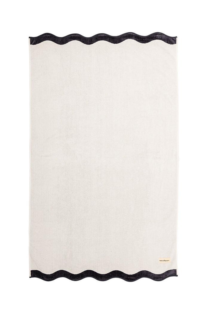 Business & Pleasure Co. prosop de plaja multicolor BPA.TWL.RIV.WHT