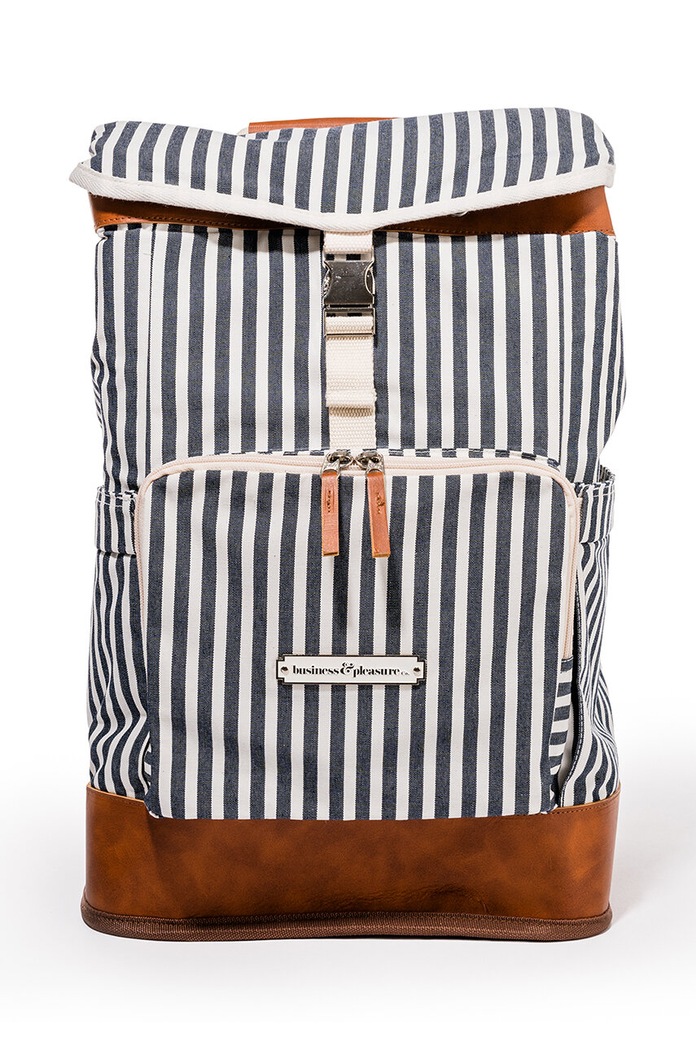 Tepelne izolovaný turistický batoh Business & Pleasure Co. Backpack Cooler viacfarebná BPA.CBP.LAU.NVY