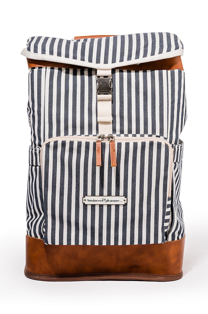 Tepelne izolovaný turistický batoh Business & Pleasure Co. Backpack Cooler viacfarebná BPA.CBP.LAU.NVY