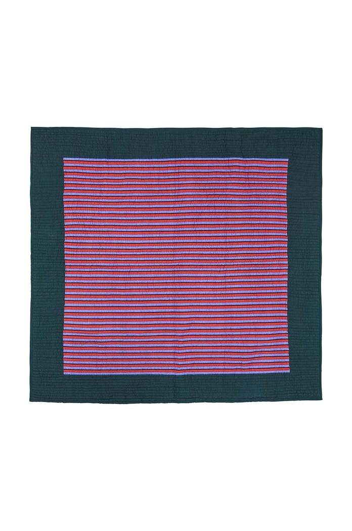 Памучно покривало Hübsch Twist 260 x 260 cm многоцветен 701601