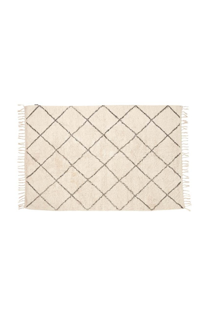 Hübsch covor Rhomb 120 x 180 cm bej 740401