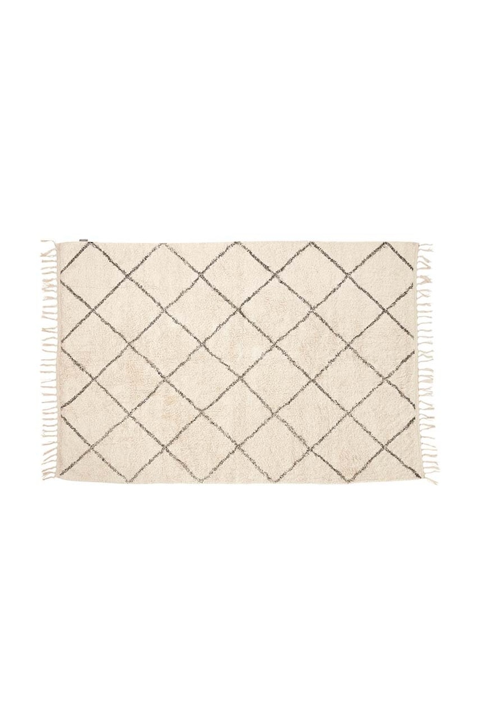 Hübsch covor Rhomb 120 x 180 cm bej 740401