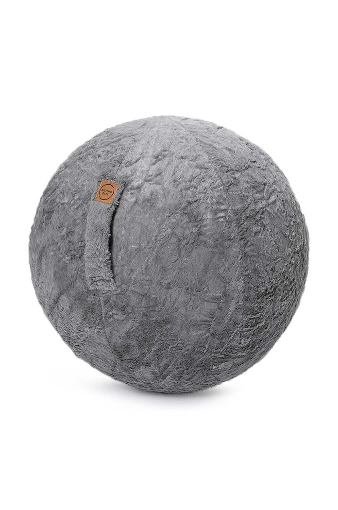 Μπάλα καθίσματος Magma Fluffy Sitting Ball γκρί 80020.005