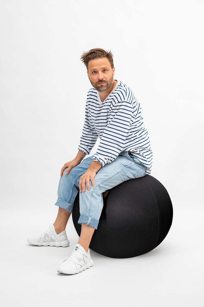 Magma minge de scaun Mesh Sitting Ball 80040.001 gri