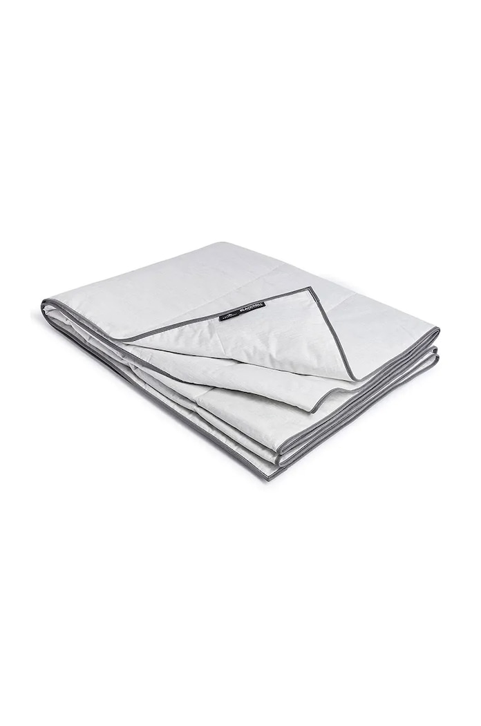 Relaxačná prikrývka Blackroll Recovery Blanket Ultralite 135 x 200 cm biela 607.BLACKROLL