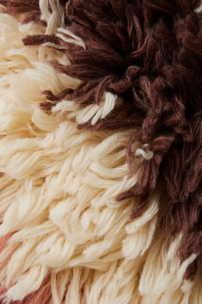 Hkliving cuscino decorativo Fluffy multicolore TCU0007