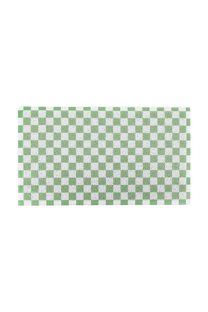 Rohožka Artsy Doormats Green Check viacfarebná DMW.GREENCHECK.7040