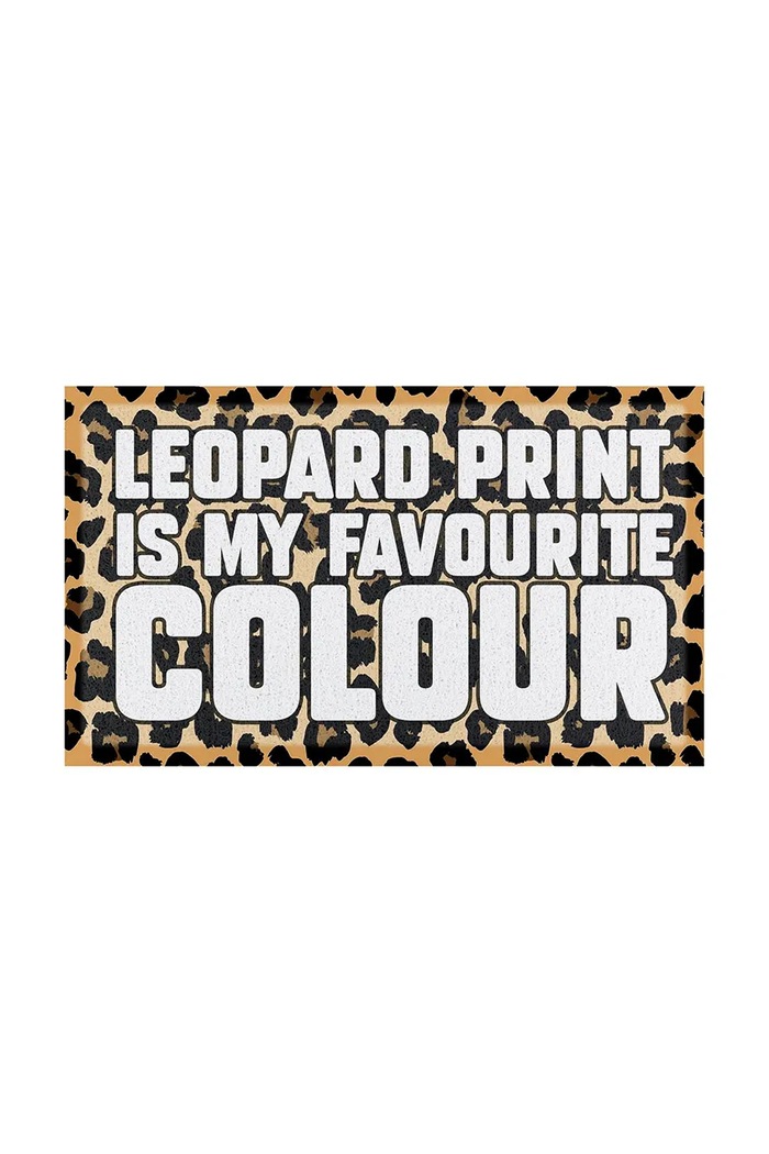 Rohožka Artsy Doormats Brown Leopard 70x40 cm viacfarebná DMW.LEOPARDPRINTBROWN