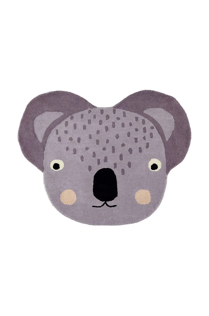 Vlnený koberec OYOY Koala 85 x 100 cm viacfarebná 1100516