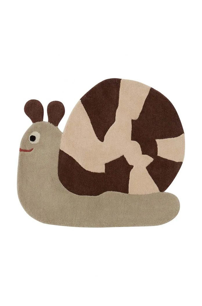 OYOY Vlněný koberec OYOY Sally Snail vícebarevná M107204