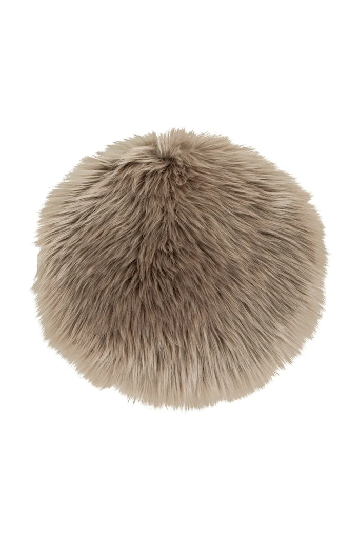 Polštář na židli House Nordic Lambskin Seat Artificial hnědá 3981142