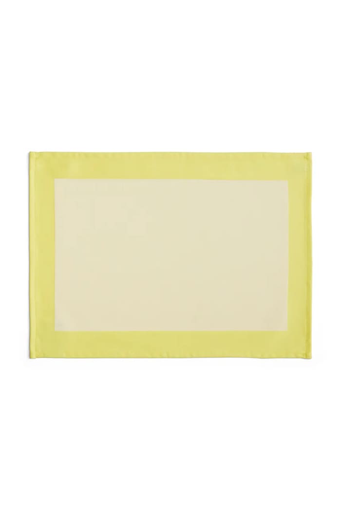 HAY podkładka pod talerz Ram 43 x 31 cm żółty AE046.A652