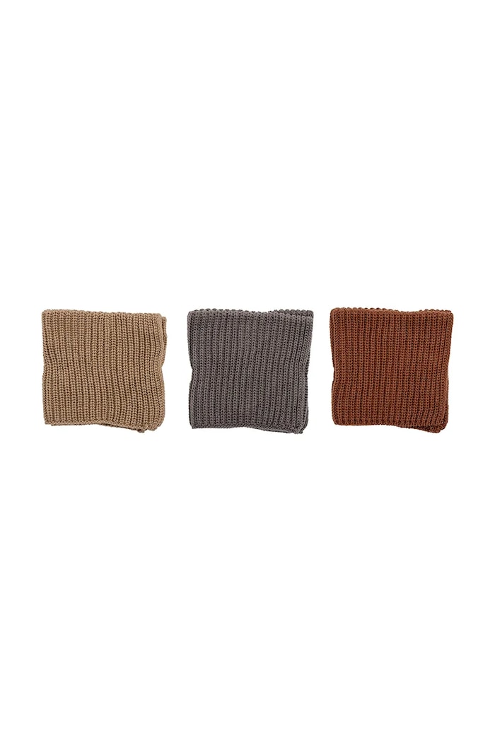 Σετ πανιά κουζίνας Bloomingville Ninna 27 x 27 cm 3-pack πολύχρωμο 82054228