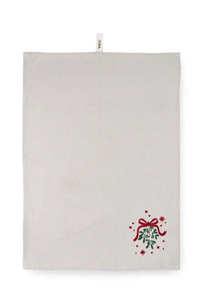 Juna ściereczka kuchenna świąteczna Christmas Fable Tea 50 x 70 cm beżowy 637311