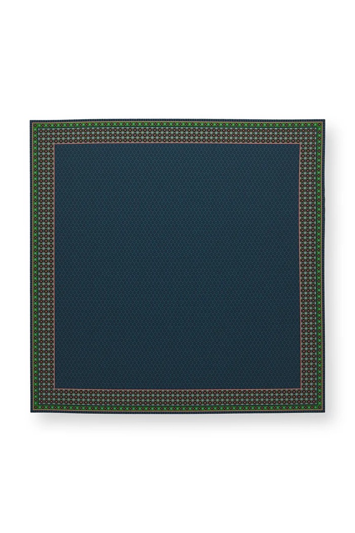 Pip Studio obrus bawełniany Berry Blues 100 x 100 cm multicolor 51035087
