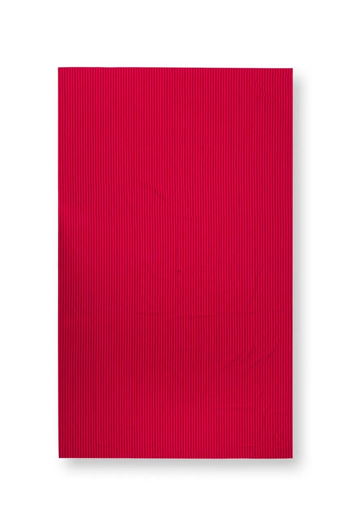 Pip Studio Față de masă din bumbac Stripes Dark Red 180 x 300 cm 51035089 rosu AA00
