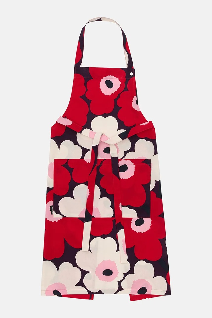 Marimekko Fartuch bawełniany 84 x 85 cm multicolor 076093.438