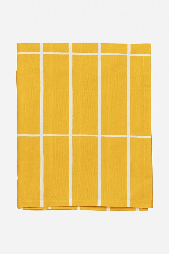 Marimekko față de masă din bumbac 135 x 245 cm galben 074774.211
