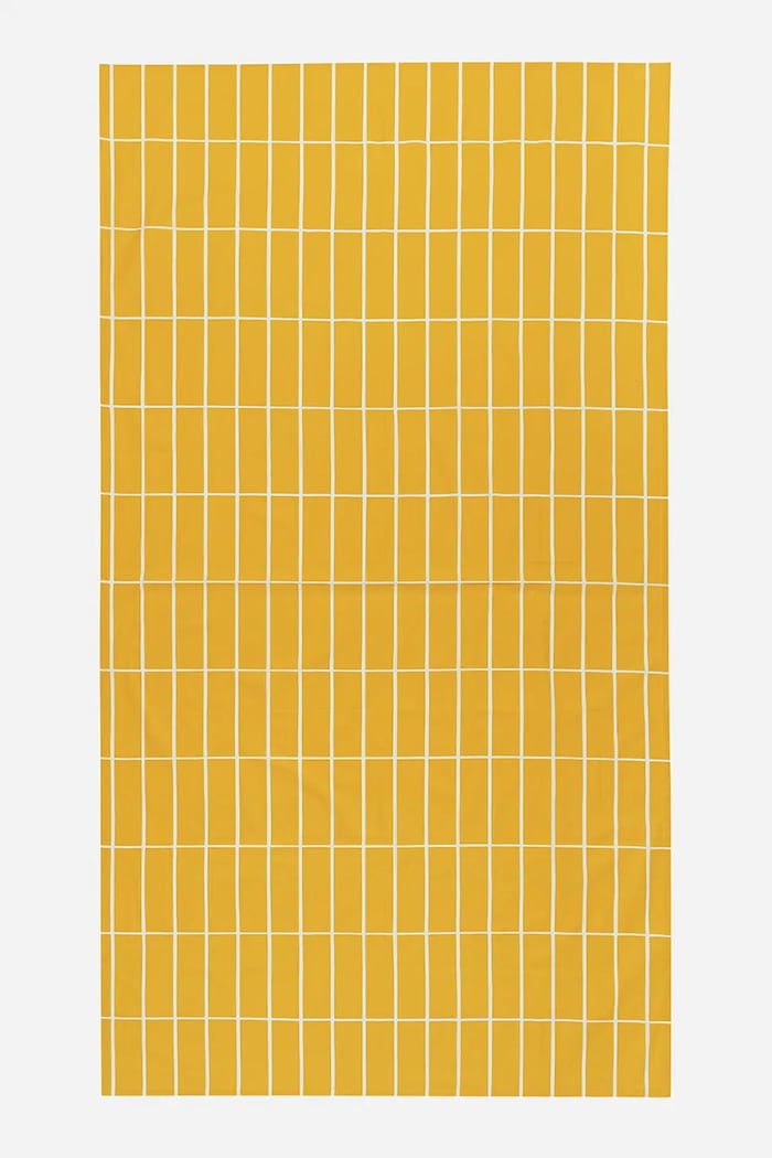 Marimekko față de masă din bumbac 135 x 245 cm 074774.211 galben AA00