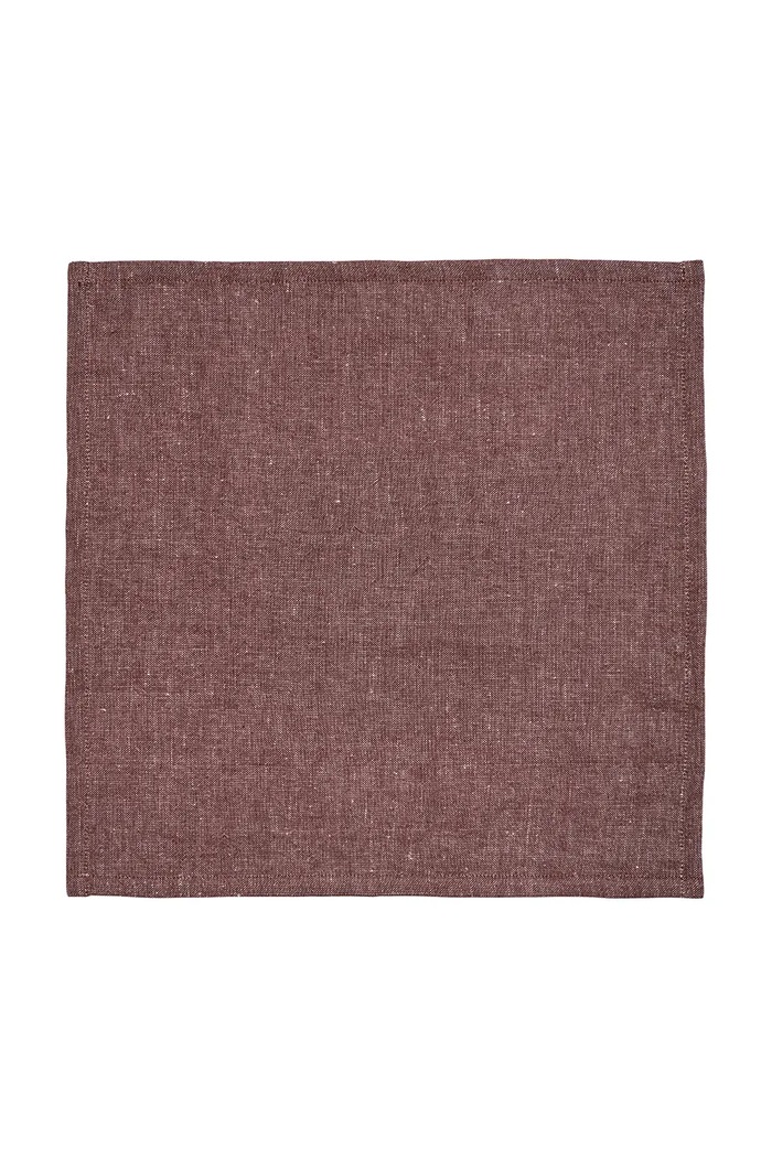 Ferm Living Zestaw serwetek 4-pack Hale 1104272701 czerwony AA00