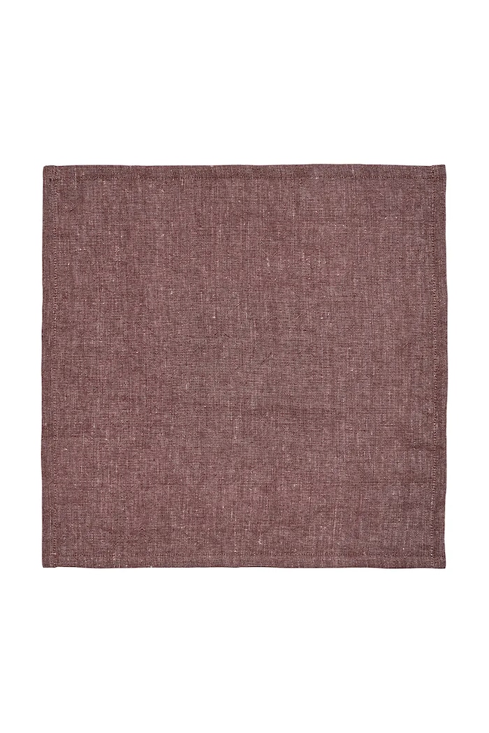 Ferm Living Zestaw serwetek 4-pack Hale 1104272701 czerwony AA00