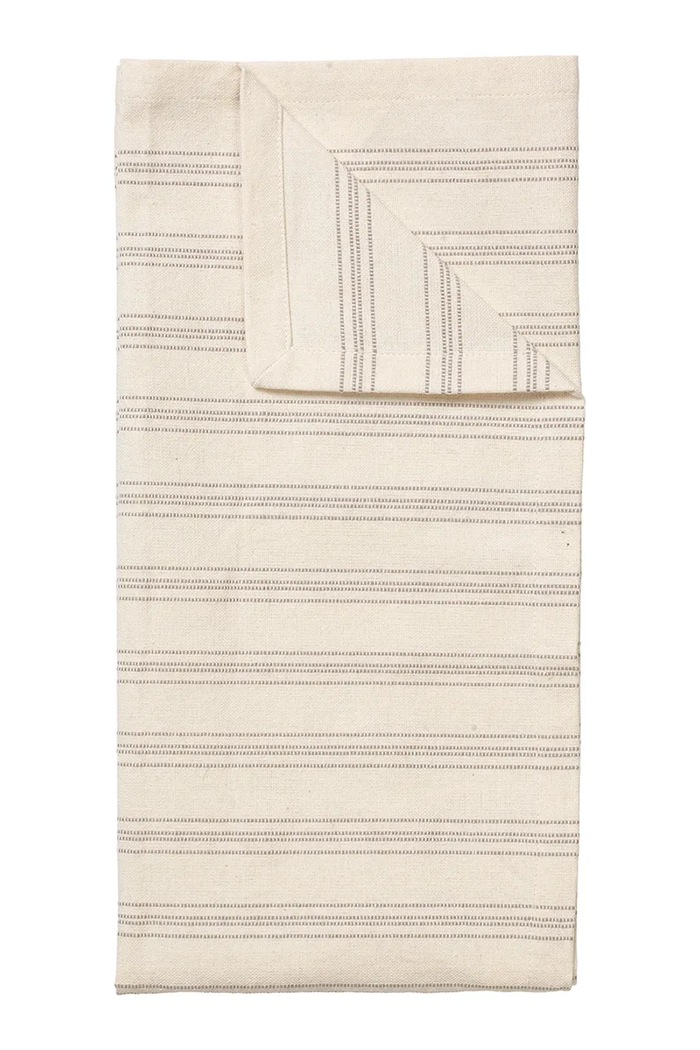 Broste Copenhagen Zestaw ścierek kuchennych bawełnianych Karl 2-pack 50 x 70 cm beżowy 71210373
