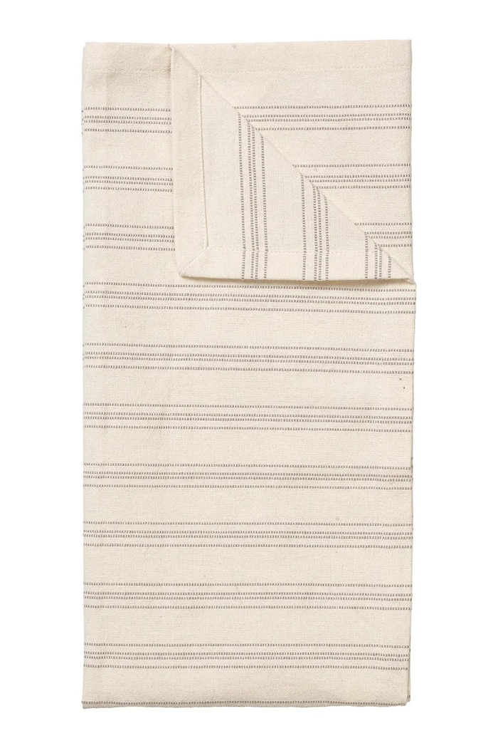 Broste Copenhagen Zestaw ścierek kuchennych bawełnianych Karl 2-pack 50 x 70 cm beżowy 71210373