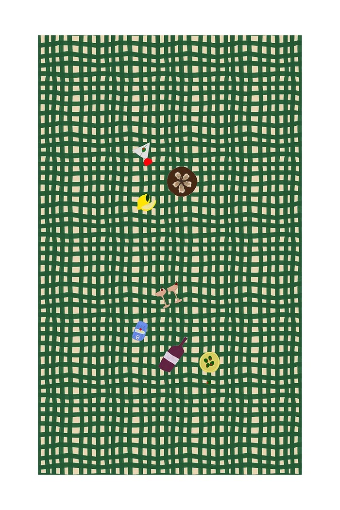Byon Obrus z bawełną 150 x 280 cm multicolor 5219806512