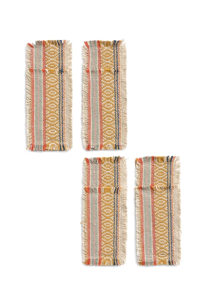 Calma House zestaw pokrowców na sztućce 4-pack 21 x 8 cm multicolor VEDRA21MOS
