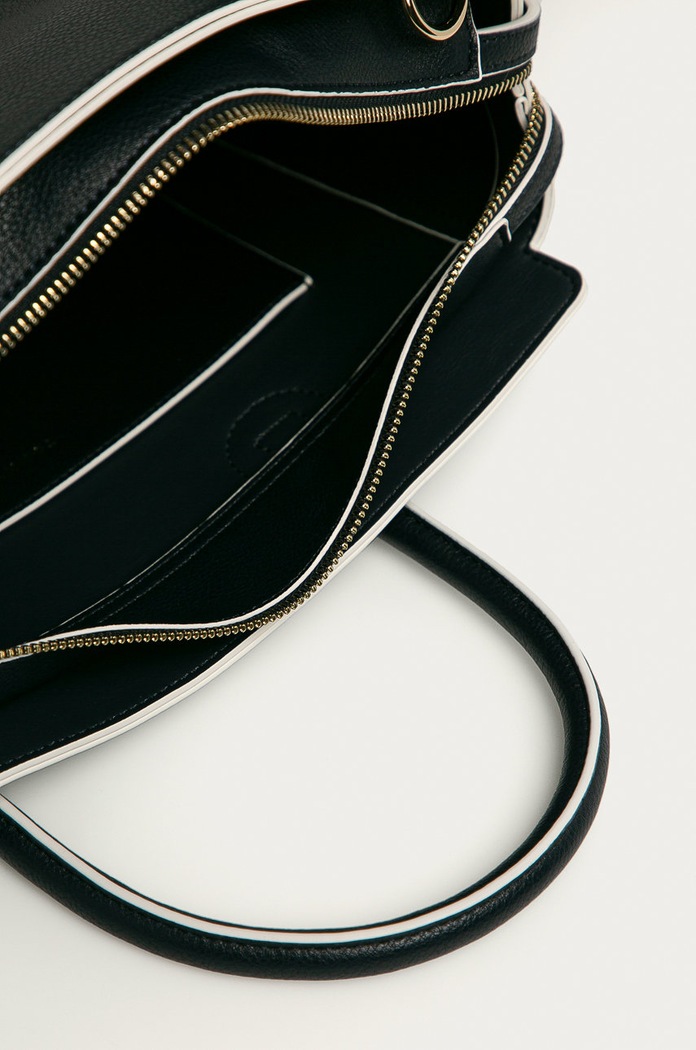 Tommy Hilfiger - Torebka CHARMING TOMMY SATCH granatowy AW0AW08602