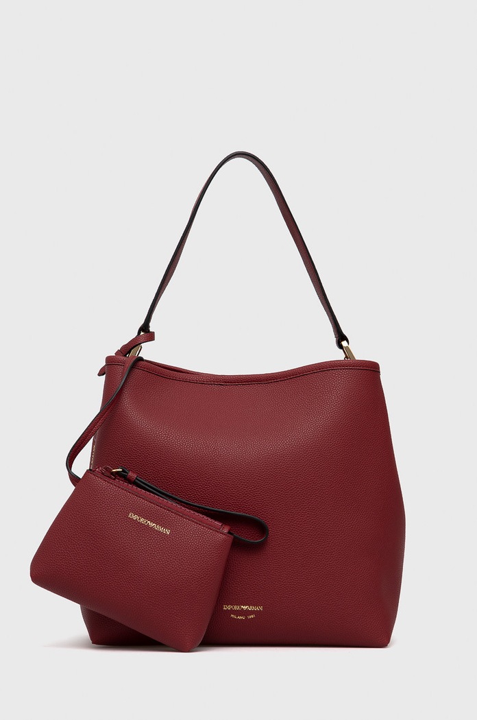 Emporio Armani Torebka Y3E168.YFO5B.NOS mieści A4 czerwony Y3E168.YFO5B.NOS