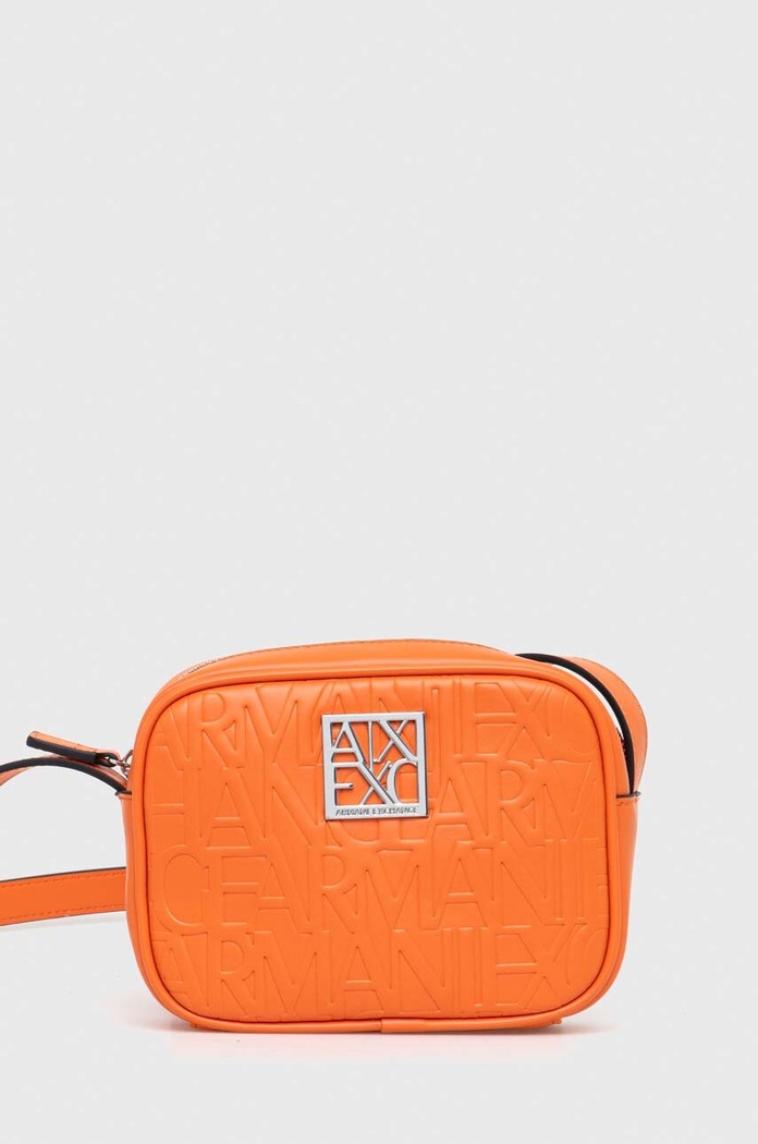 Armani Exchange torebka nie mieści A4 pomarańczowy 942733.CC793.NOS