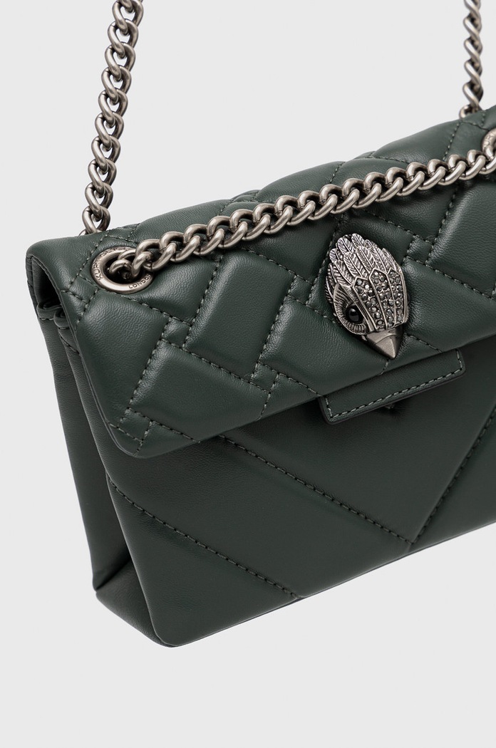 Kurt Geiger London Torebka skórzana 1470887109 zielony AA00