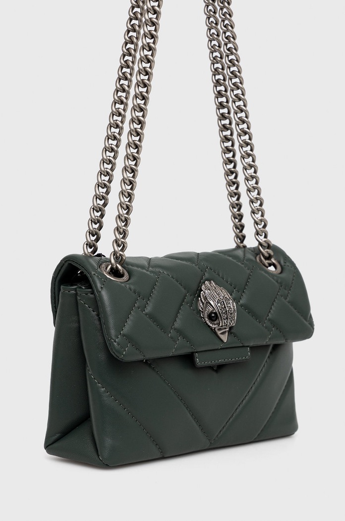 Akcesoria Kurt Geiger London Torebka skórzana 1470887109 zielony