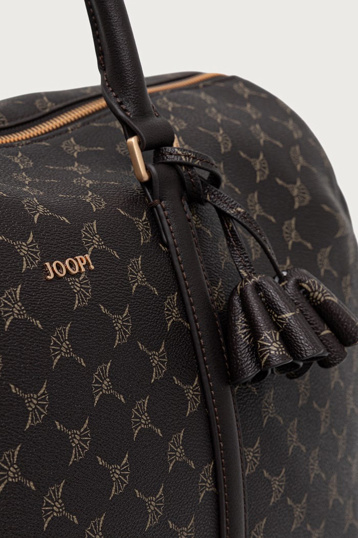 Torba damska z imitacji skóry Cortina Aurora Joop! 4140006146 brązowy