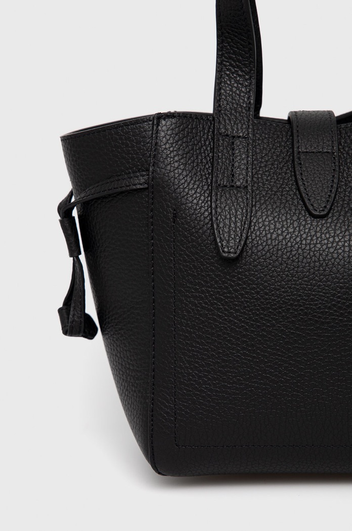 Doplňky Kožená kabelka Furla BASRFUA.HSF000.O6000. černá