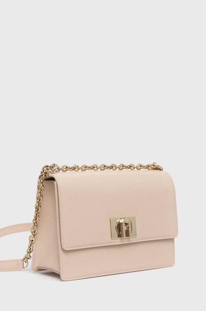 Usnjena torbica Furla BAFIACO.ARE000.B4L00. roza AA00