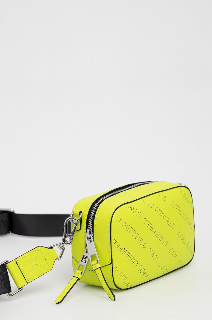 Karl Lagerfeld Torebka skórzana 225W3049 zielony AA00