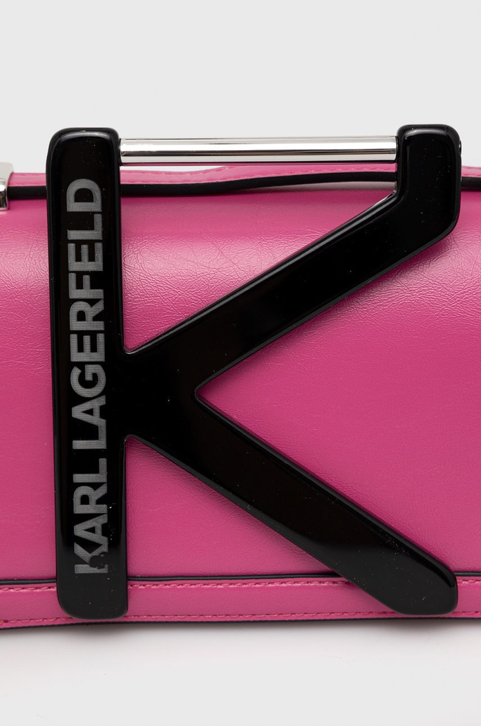 Kabelka Karl Lagerfeld růžová 225W3055
