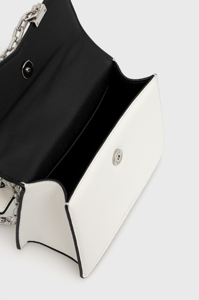 Karl Lagerfeld torebka skórzana 225W3082 biały