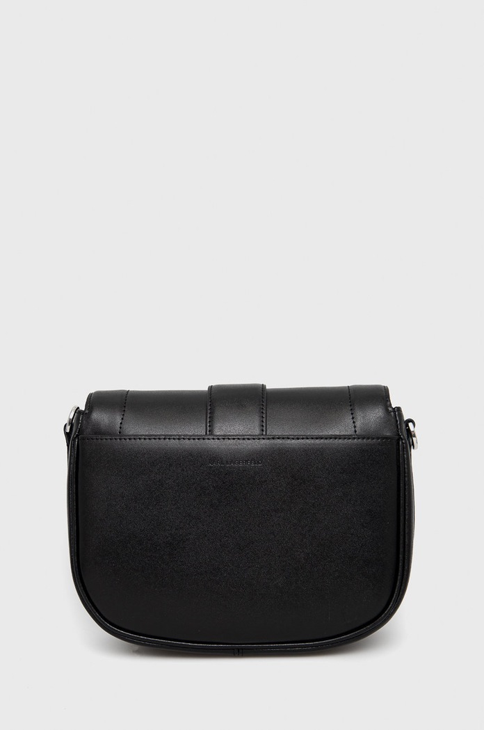 Akcesoria Karl Lagerfeld torebka skórzana 225W3085 czarny