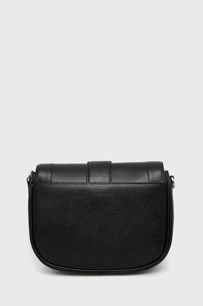Akcesoria Karl Lagerfeld torebka skórzana 225W3085 czarny