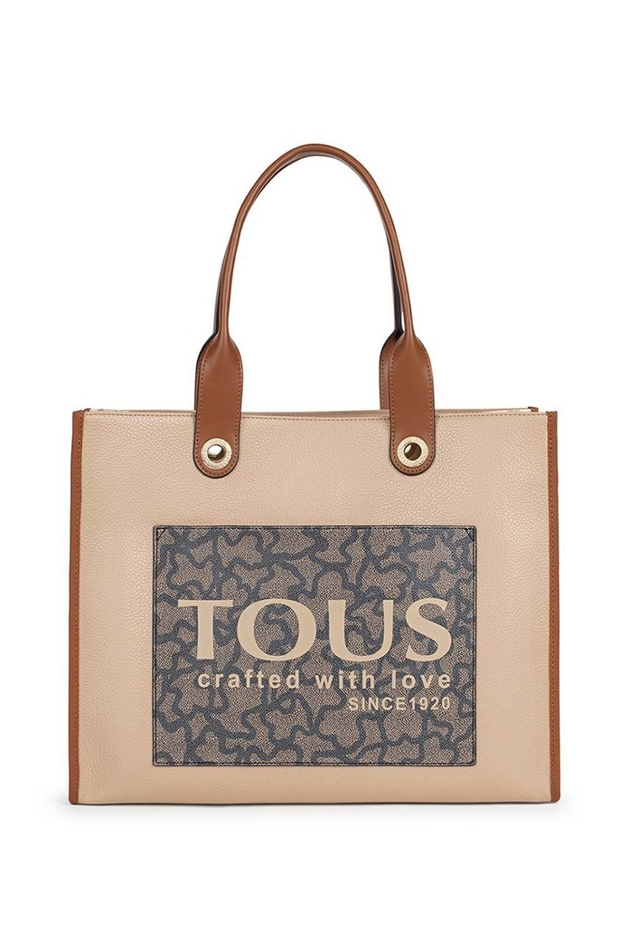Tous torebka skórzana Amaya Kaos Icon wzorzyste multicolor 2001660243